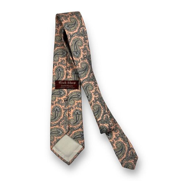 Club Shop Jack Henry Paisley Tie - Picture 2 of 4